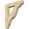 Ekena Millwork Funston Craftsman Rough Sawn Bracket, Douglas Fir, 6"W x 40"D x 44"H BKT06X40X44FST04RDF - alternate 1